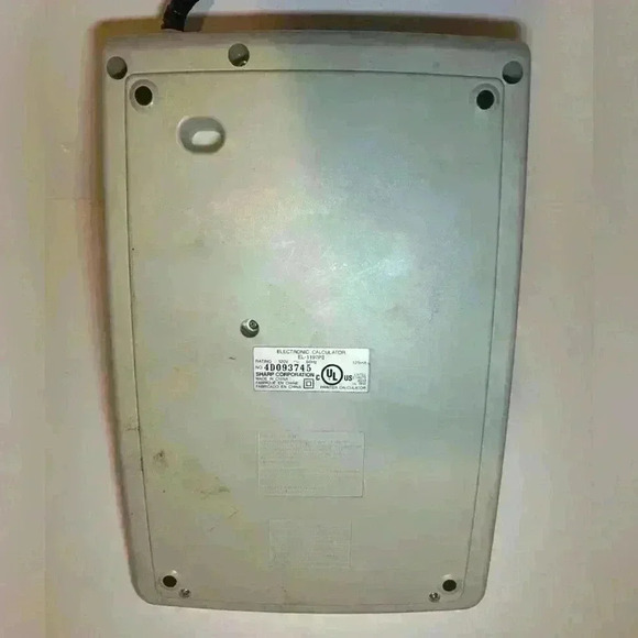 Sharp EL-1197PIII Heavy Duty Electronic Printing Calculator 12 Digit Tested - Picture 6 of 6